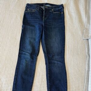 True Religion Blue Skinny Jeans Classic Fit